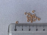Biegeringe / Jumprings Ø 3 mm aus Metall roségold - 20 Stück