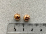 Metallperle "Ornament Circles", roségold