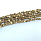 Metallwürfel - Cornerless Cubes 3,2 mm, brass