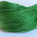 Baumwollkordeln gewachst 1 mm, Farbe 18 grün