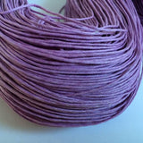 Baumwollkordeln gewachst 1 mm, Farbe 33 flieder