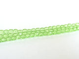 Glasschliffperlen feuerpoliert 4mm, Farbe B64 Green light