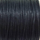 Baumwollkordeln gewachst 1 mm, Farbe 29 navy