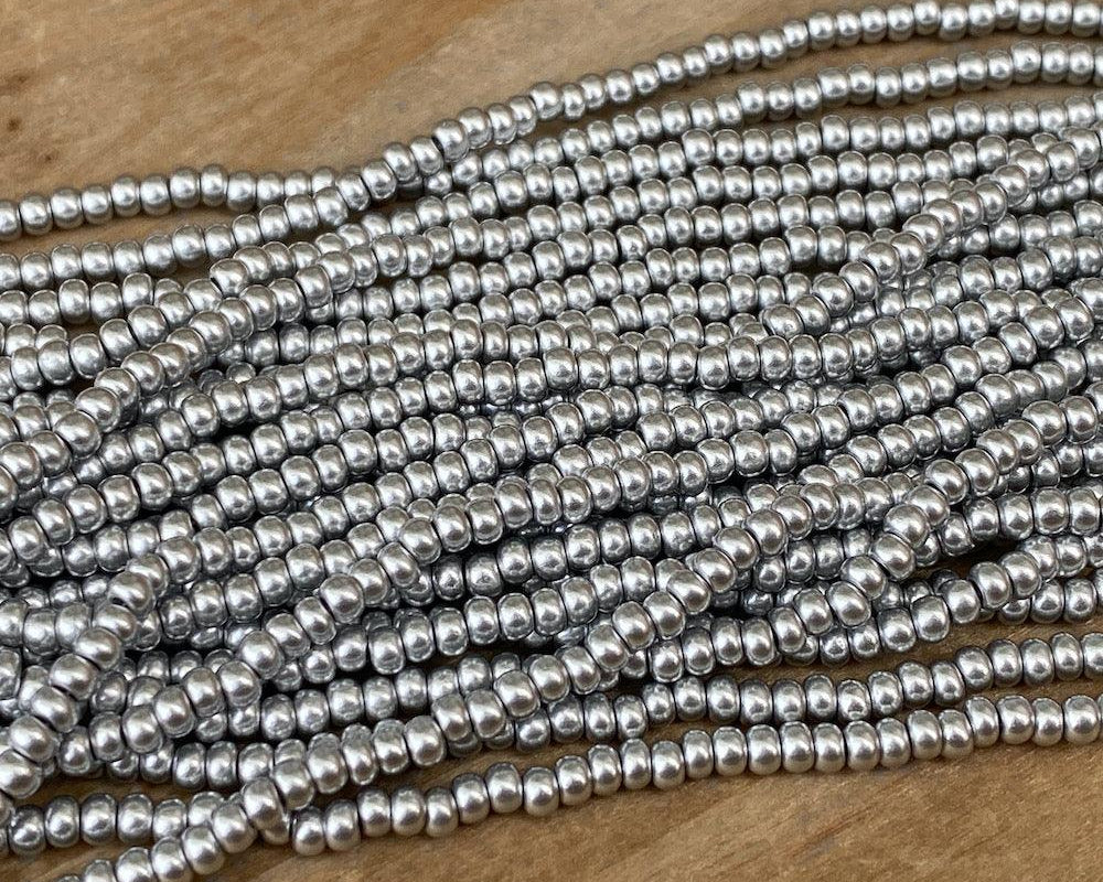 0 - 3 mm - Farbe silber matt - bead&more