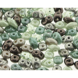 Superduo Matubo Glasperlen 2.5 x 5 mm Farbe 39 Sylvan Woods
