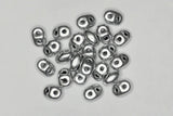 Superduo Matubo Glasperlen 2.5 x 5 mm Farbe 55 Crystal Bronze Aluminum