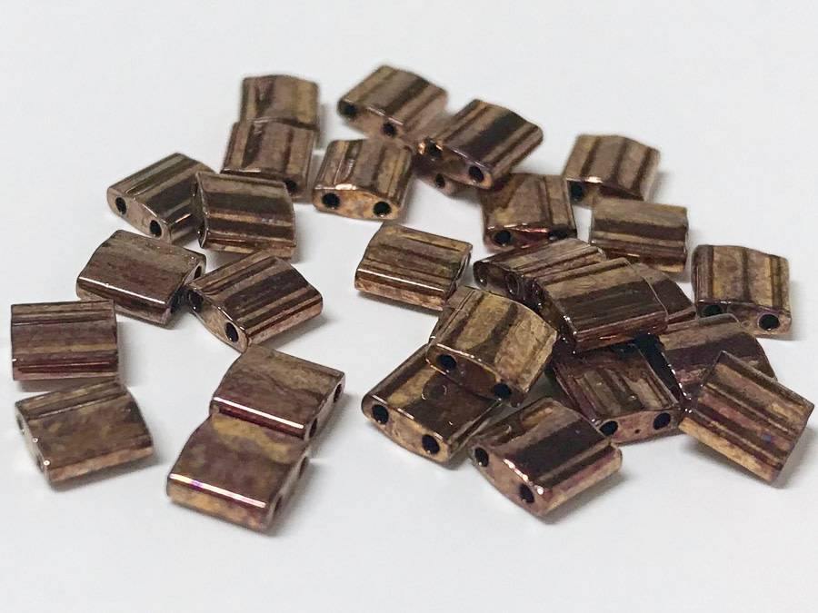 Tila Beads 5mm, Farbe 03 Metallic Dark Rasp Iris - bead&more