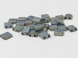 Tila Beads 5mm, Farbe 19 Matte Metallic Silver Gray