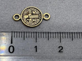Zwischenteil Metall "Jesus", Farbe altmessing