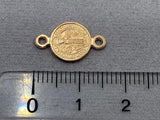 Zwischenteil Metall "Jesus", Farbe roségold